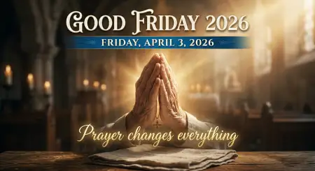 Good Friday 2026 Prayer Background Png - Free Good Friday 2026 Download