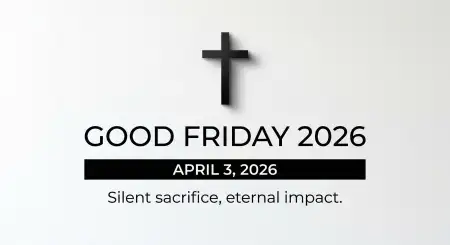 Good Friday Caption Png Transparent - Free Good Friday 2026 Download
