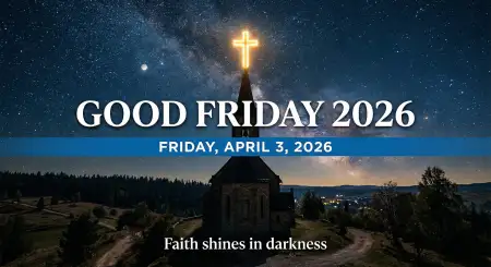 Good Friday Church Banner Png Hd - Free Good Friday 2026 Download