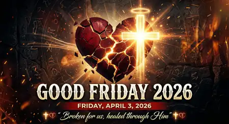 Good Friday Flex Banner Png Design - Free Good Friday 2026 Download
