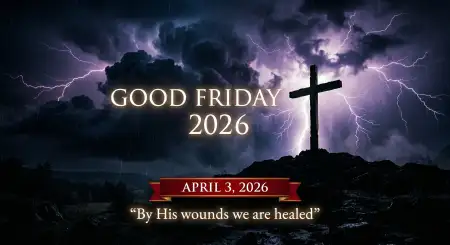 Good Friday Reels Cover Png Design - Free Good Friday 2026 Download