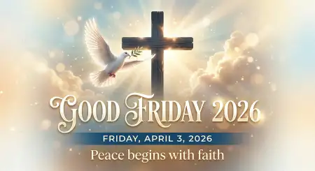 Good Friday Wishes Png Transparent - Free Good Friday 2026 Download