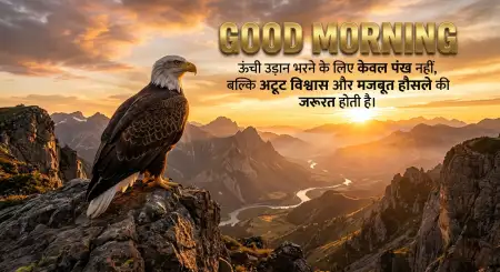 Free Good Morning Attitude Quotes Hindi Image Download