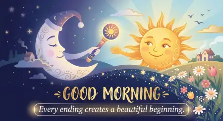 Free Good Morning Blessings For New Beginning Image Download