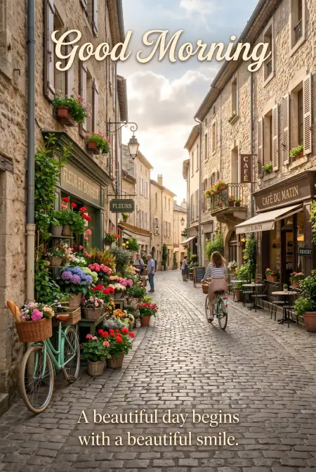Free Good Morning Blessings With Flowers Image Download