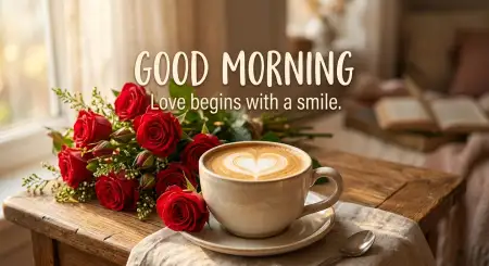 Good Morning Coffee With Smile - Free Good Morning Coffee Download