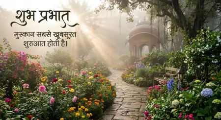 Good Morning Flower Garden Images 2 - Free Good Morning Image Download