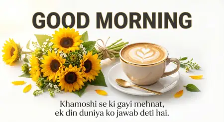 Free Good Morning Flowers And Coffee Cafe Style Image Background Image Download