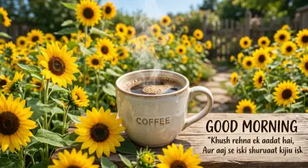 Free Good Morning Flowers And Coffee Summer Morning Wallpaper Background Image Download