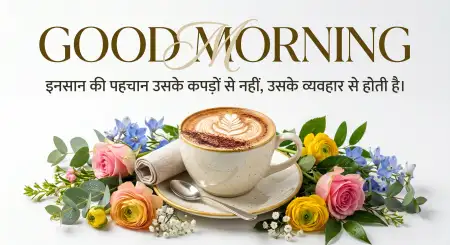 Free Good Morning Flowers With Hot Coffee Images Background Image Download