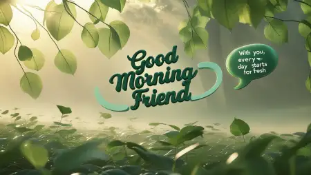 Good Morning Images With Rose For Friend - Free Good Morning Image Download