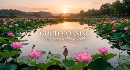 Good Morning Lotus Flowers - Free Ood Morning Download