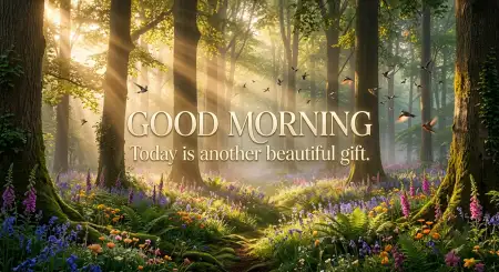 Good Morning Nature Card Design - Free Ood Morning Download