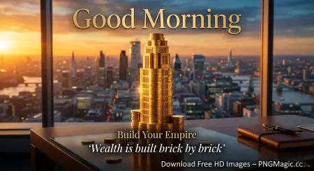 Good Morning Quotes For Wealth Mindset 2 - Free Good Morning Investment Quotes Download