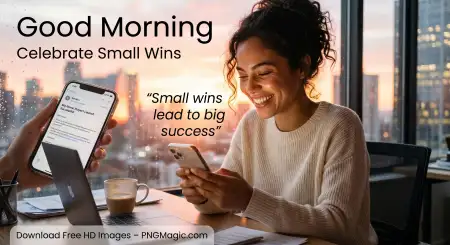 Good Morning Quotes For Winning Mindset - Free Good Morning Motivation For Success Download