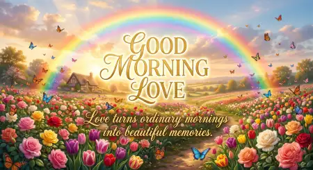 Free Good Morning Romantic Quotes For Social Media Posts Image Download