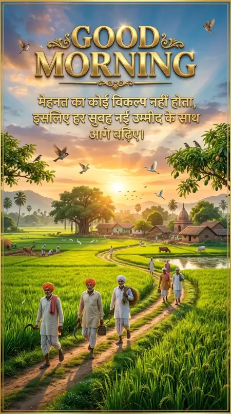 Free Good Morning Suvichar In Hindi Image Download