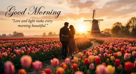 Good Morning Tulip Flower Wallpaper - Free Good Morning With Flowers Download