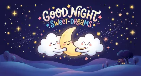 Free Good Night Sweet Dreams For Best Friend Image Download