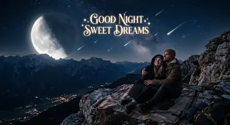 Free Good Night Sweet Dreams Whatsapp Status Image Download