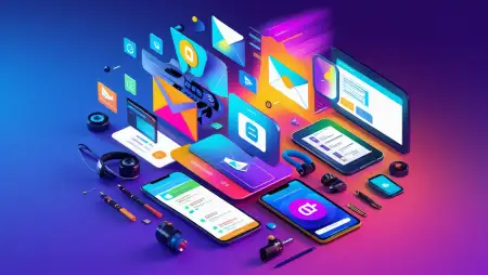Gradient Digital Marketing Background - Free Digital Marketing Background Download