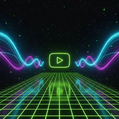 Free Gradient Green And Black Youtube Thumbnail Background Background Download