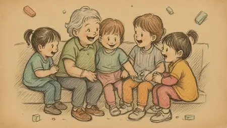 Grandparents Day Wallpaper With Family Background - Free Grandparents Day Wallpaper Download