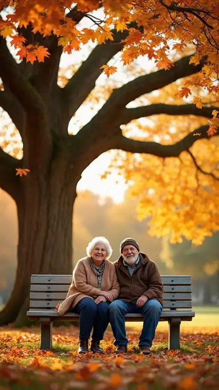 Grandparents Day Wallpaper With Golden Frame Border - Free Grandparents Day Wallpaper Download