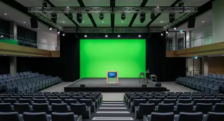 Green Screen Background For Conferences - Free Green Screen Background Download