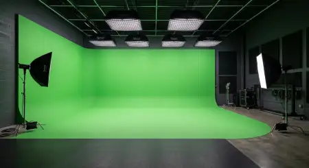 green screen background vector