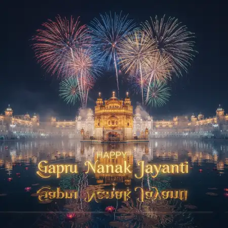 Guru Nanak Dev Ji Jayanti 2025 Shabad Quote Image Download - Free Happy Guru Nanak Jayanti Download