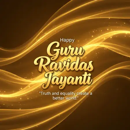 Guru Ravidas Jayanti Festival Banner Design - Free Happy Guru Ravidas Jayanti Download