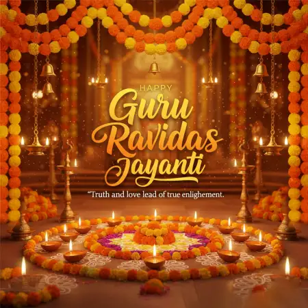 Guru Ravidas Jayanti Festival Graphics - Free Happy Guru Ravidas Jayanti Download