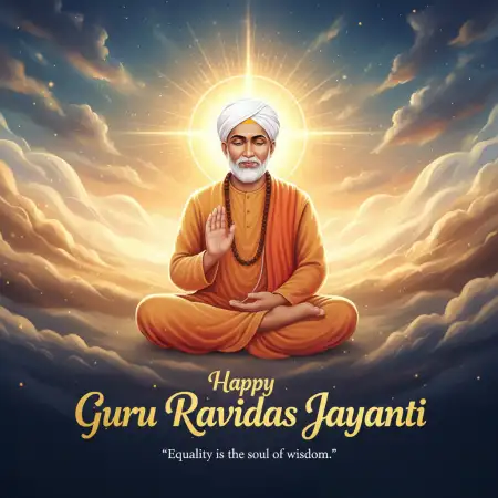 Guru Ravidas Jayanti Hd Images Free - Free Happy Guru Ravidas Jayanti Download