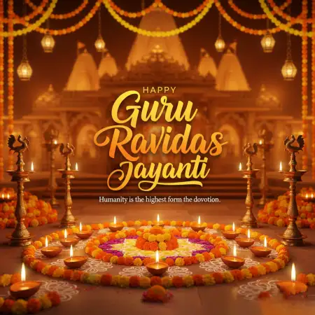 Guru Ravidas Jayanti Png Free Download - Free Happy Guru Ravidas Jayanti Download