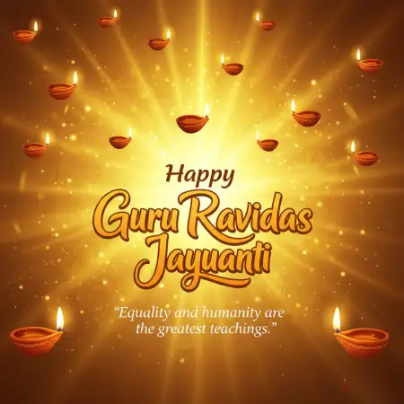 Guru Ravidas Jayanti Wishes In English - Free Happy Guru Ravidas Jayanti Download