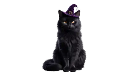 halloween 2026 black cat png transparent - Halloween 2026