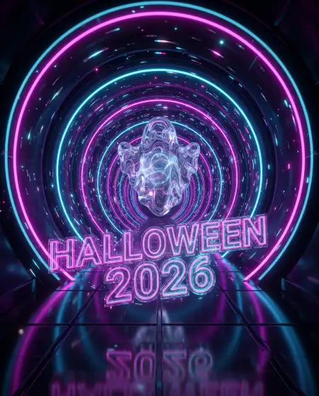 halloween 2026 social media poster template - Halloween 2026