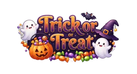 halloween 2026 trick or treat png design - Halloween 2026
