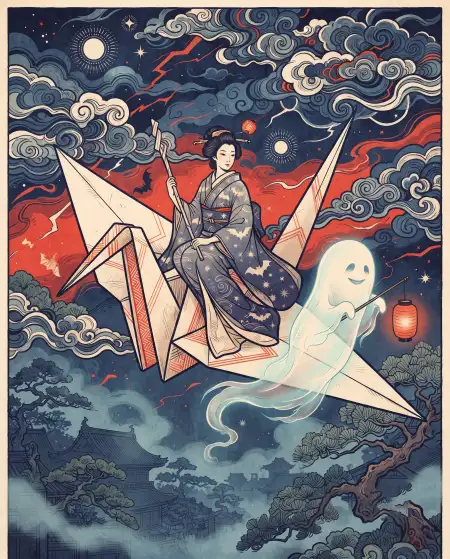 halloween 2026 witch and ghost poster design - Halloween 2026