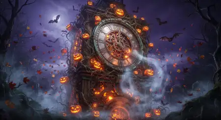 halloween square background 2026 - Halloween Background 2026