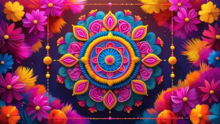 Handcrafted Rakhi Design Banner Background - Free Happy Rakhi Banner Background Download