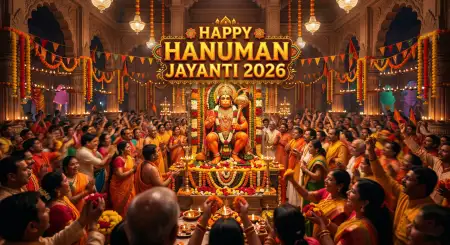 Hanuman Jayanti 2026 Full Hd Poster - Free Happy Hanuman Jayanti 2026 Download