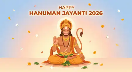 Hanuman Jayanti 2026 Greeting Images - Free Happy Hanuman Jayanti 2026 Download