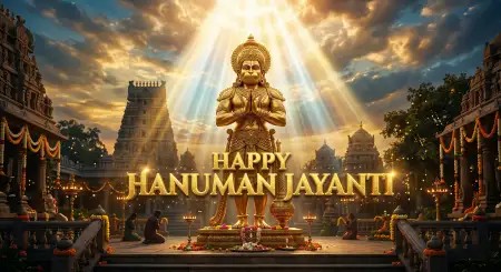 Hanuman Jayanti Wishes For Good Luck And Success - Free Hanuman Jayanti Wishes Download