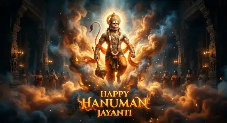 Hanuman Jayanti Wishes For Strength Courage And Wisdom - Free Hanuman Jayanti Wishes Download