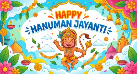 Hanuman Jayanti Wishes For Students And Teachers - Free Hanuman Jayanti Wishes Download