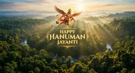 Hanuman Jayanti Wishes Greetings For Festival Season - Free Hanuman Jayanti Wishes Download