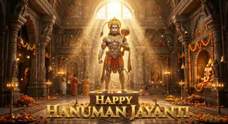 Hanuman Jayanti Wishes Messages For Friends And Loved Ones - Free Hanuman Jayanti Wishes Download