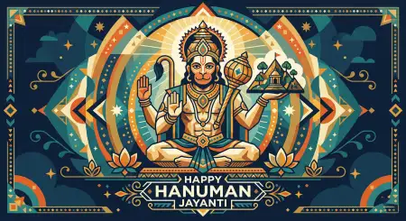 Hanuman Jayanti Wishes Messages For Positive Lifestyle - Free Hanuman Jayanti Wishes Download